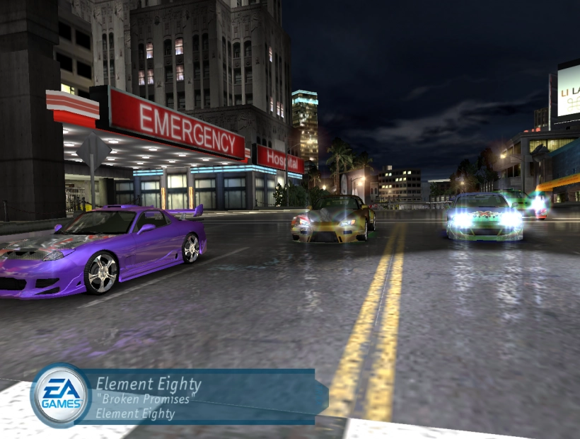 Обзор на игру NFS Underground 1