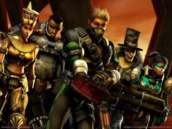 Разные персонажи по игре Unreal Tournament 2004