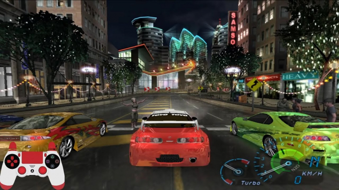 NFS underground 1, старт