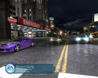 Гонки, перед стартом, nfs u 1