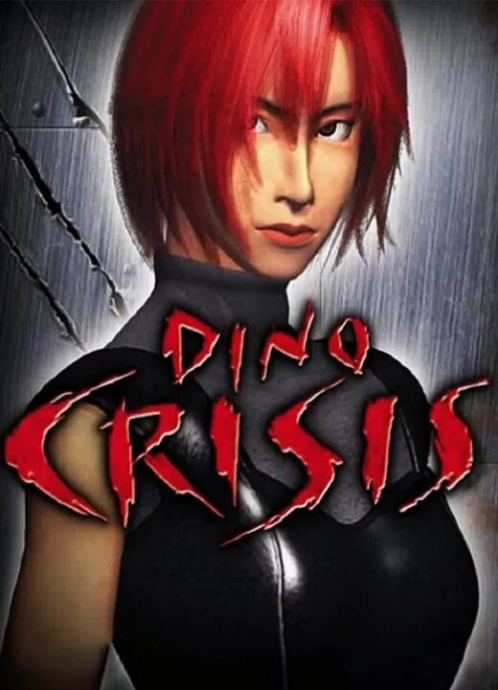 Девушка из игры Dino Crysis 1, обложка