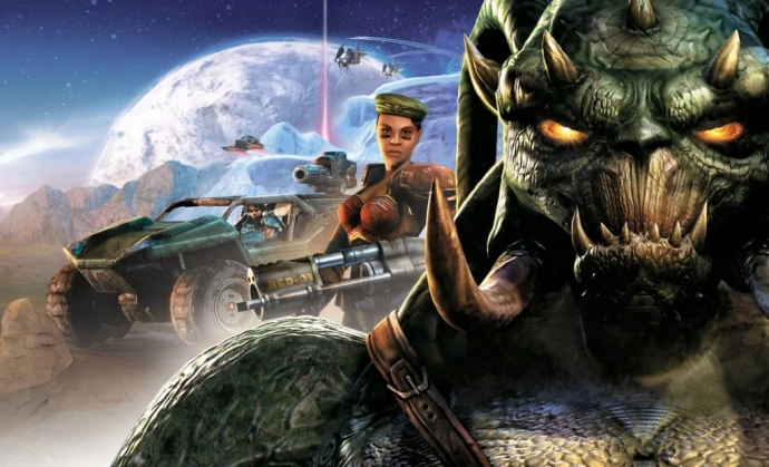Обложка игры Unreal Tournament 2004