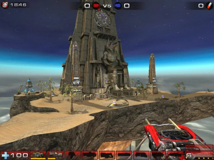 Игровой процесс игры Unreal tournament 2004